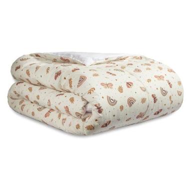 Imagem de Capa Edredom Duvet para edredom solteiro percal 200 fios Liso Estampad