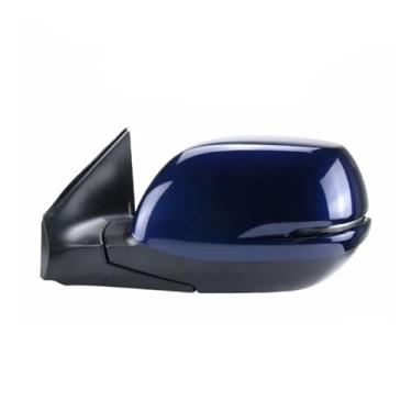 Imagem de Acessórios para carro compatíveis com Honda CRV CR-V 2017 2018 2019 2020 2021 Conjuntos de espelho retrovisor externo para porta automática 5/8 pinos(5pin Left Blue)
