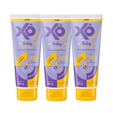 Imagem de Kit 3 Und Repelente Xô Inseto Baby Icaridina Gel 100ml