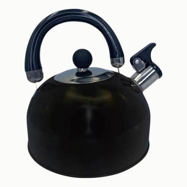 Imagem de Chaleira Com Apito Aço Inox 2 Litros Tampa E Alça Térmica - Wincy, Ama