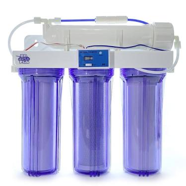 Imagem de Filtro Osmose Reversa E Deionizador 100Gpd + Tds In-Line Azu