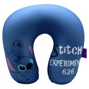 Imagem de Almofada De Viagem De Pescoço Stitch Zona Criativa Cor Azul
