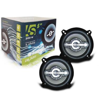 Imagem de Par Alto Falante 5 Polegadas Quadriaxial Leson Ls5 200W 4 Oh