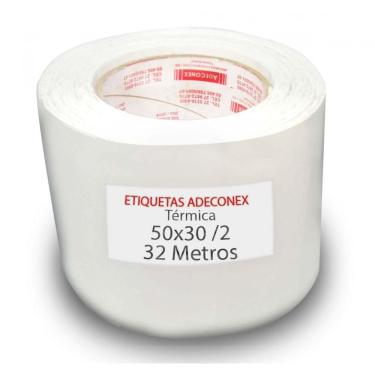 Imagem de Etiquetas para Laboratório 50x30 Mm Térmica 2 Colunas 32 Metros