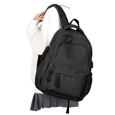 Imagem de Mochila winspansy Small para meninas e meninos da escola preta 14"