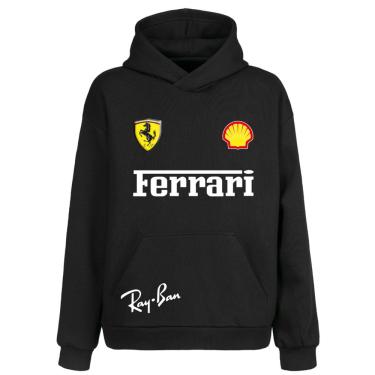 Imagem de Moletom Ferrari F1 Kangaroo unissex de algodão de alta resistência
