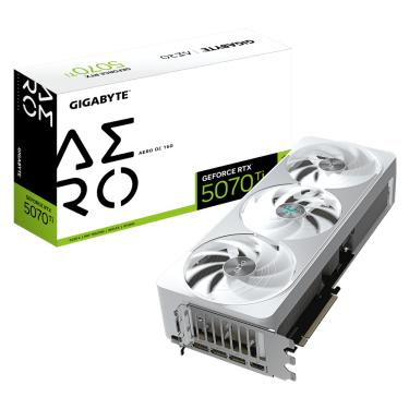Imagem de Geforce RTX 5070 TI Aero OC 16G 256BITS GDDR7 GV-N507TAERO OC-16GD