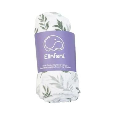 Imagem de Swaddle de Musselina para Bebê Recém-Nascido - 100% Algodão, 2 Camadas