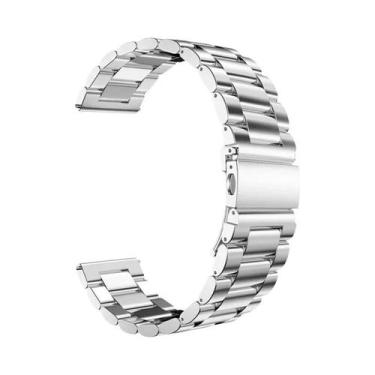 Imagem de Pulseira de Metal 20mm para Samsung Galaxy Watch 6/5/4 - Aço Inoxidáve