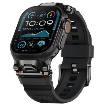 Imagem de Pulseira Esportiva de Silicone para Apple Watch Ultra/Ultra 2