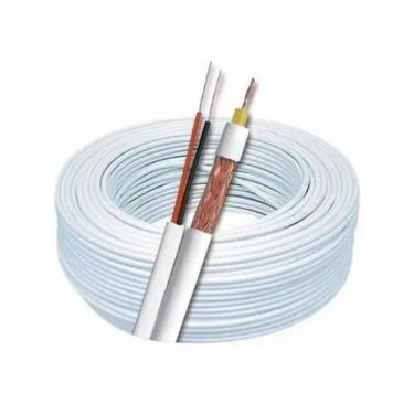 Imagem de Cabo coaxial macrocabos rf 0,4/2,5 dbl+2x26awg, 0,4/2,5-75ohms