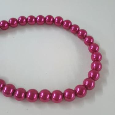 Imagem de Fio Pérola Vidro - 8mm - 42cm- 55 pérola - La Mode Arte e Criação