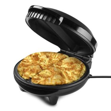 Imagem de Omeleteira Elétrica c/ 2 Cavidades 220v 850w Preta Multi - GO123 - Mul