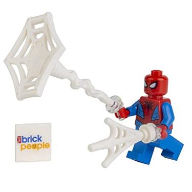 Imagem de LEGO Super-her is: Boneco de luxo do Homem-Aranha com acess rios Web Blast