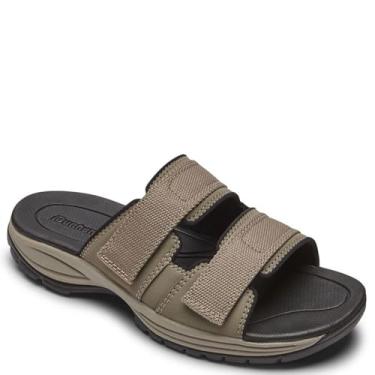 Imagem de Dunham Sandália masculina Newport Slide Wf, Cinzento-acastan, 41