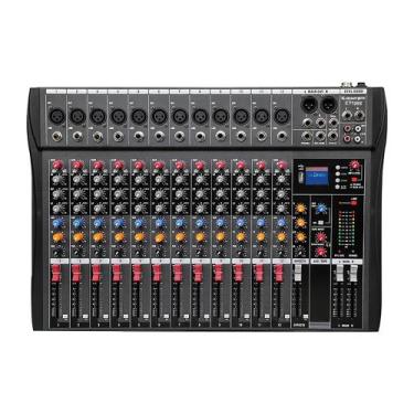 Imagem de Mixer de áudio K-MxerPro 12 canais com 48V Phantom Power