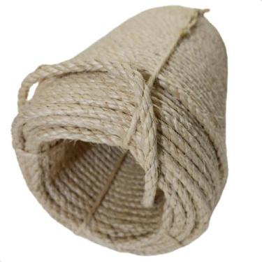Imagem de Corda de Sisal 8mm 50 Metros para Arranhador - Sisal Nordeste