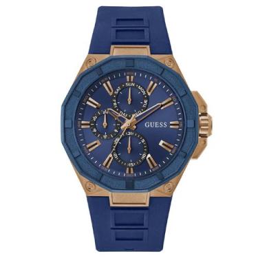Imagem de Relógio Guess Masculino Multifunção GW0803G2 Azul