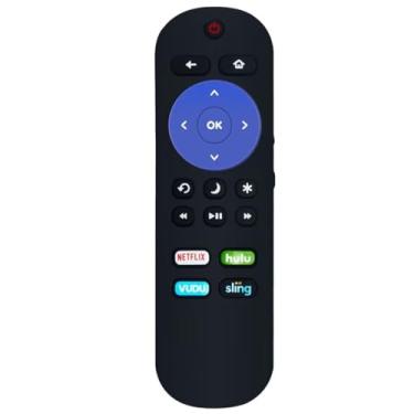 Imagem de Controle remoto de substituição aplicável para Sanyo Roku TV FW32R19F FW55R70F FW40R49F FW65R70F FW50R79FC FW40R48FC FW40R49FC FW32R18FC