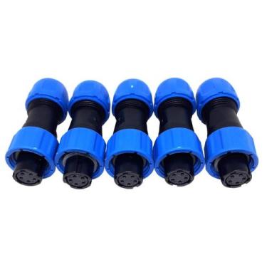 Imagem de Conector Macho+Fêmea  Prova De Água Proteção Ip67/68 Modelo Sp1110 2 P