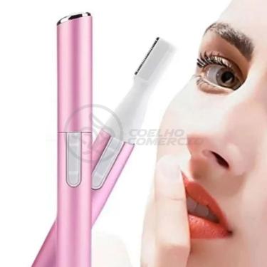 Imagem de Mini Aparador Depilador Elétrico Remover Pelos Lmf-1102 Rosa