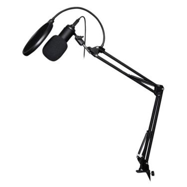 Imagem de Microfone Gamer Oex Skipper Caster Mg300 Preto