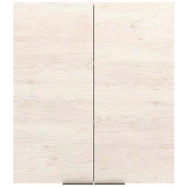 Imagem de Armário Aéreo Bartira Cristal Mdp 15mm Com 2 Portas E 2 Prat Freixo