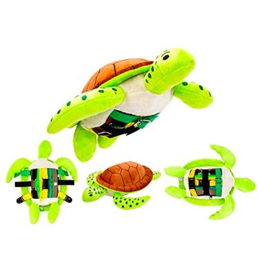 Imagem de JMIJ Produtos de demência de tartarugas marinhas para idosos – Brinquedo sensorial calmante e confortável para adultos com demência, indivíduos com TEA, autismo