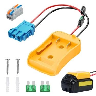Imagem de Vibit Adaptador De Roda Elétrica Para Bateria Lítio Dewalt 20 V, Peg-Perego Com Conector Chicote Fios Original, Conversão Cc, Brinquedos Infantis