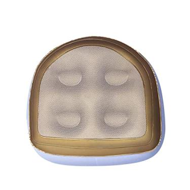 Imagem de VLUOO Assento Elevatório Inflável Para Banheira De Hidromassagem Life Spa Com Ventosa E Tela, Assentos Massagem Dupla Função Cheios Água, Infláveis Chão Adultos