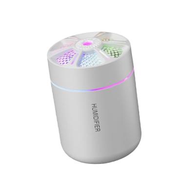 Imagem de Wswqop Mini Umidificador de Ar Difusor de Aromas Umidificador de Mesa Pessoal Premium Difusor de Óleos Essenciais para Uso Doméstico, Branco