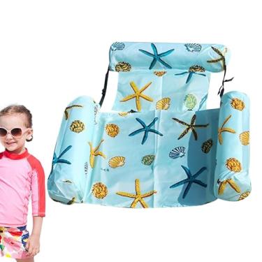 Imagem de Redes Flutuantes Infláveis,Rede Flutuante Portátil - Brinquedo Aquático Dobrável para Praia Jardim Rio Lago Aniversário Férias Acampamento Barco Piscina
