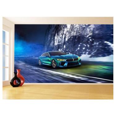 Imagem de Papel De Parede 3D Carro Bmw M5 M4 Serie Sport 3,5M Car28 - Você Decor