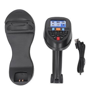 Imagem de Scanner de código de barras sem fio VOMEKO 2,4GHz Reconhecimento USB Handheld 1D Código de barras leitor de cobrança de dados de dados de base, para armazenamento, supermercado,
