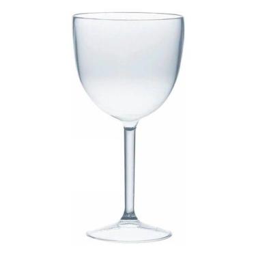 Imagem de Kit 12 taças de Gin 600ml acrílico Transparente - Buteco e Decor