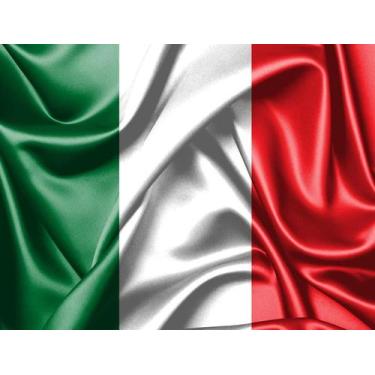Imagem de Bandeira da Itália 80cmx140cm Tecido Oxford 100% Poliéster - Presente-