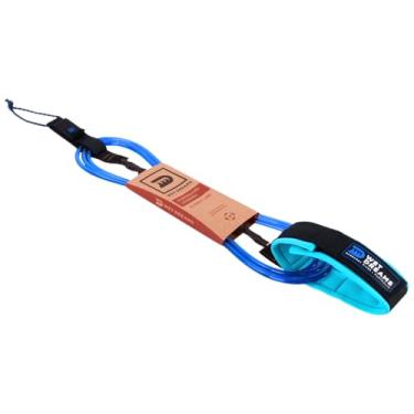 Imagem de Leash de Surf Wet Dreams Longboard Joelho (Panturrilha) 10' x 7mm Classic Line Azul