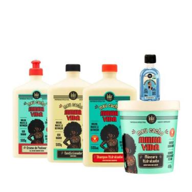 Imagem de Kit Lola Meu Cacho Minha Vida Shampoo + Condicionador + Mascara + Cpp 