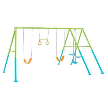 Imagem de Balanço de Jardim Infantil Quatro Posições Trapézio de Ginástica Gango