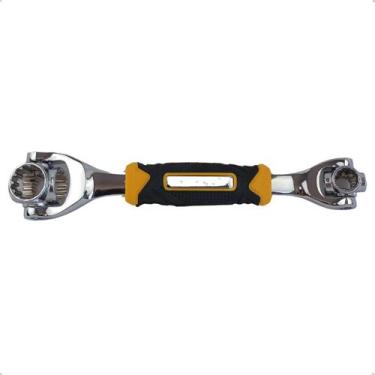 Imagem de Chave Multifuncional 48 Em 1 Catracas Reforçado Aço Inox - Senhor da N