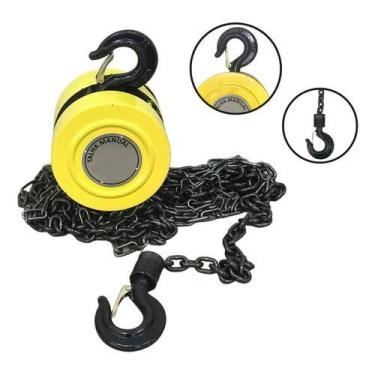 Imagem de Talha Manual Corrente 3 Toneladas Elevação 3m Importway