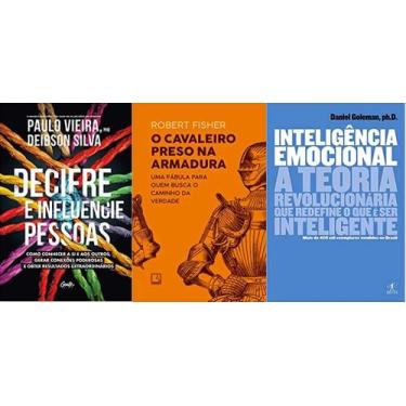 Imagem de KIT 3 LIVROS DECIFRE E INFLUENCIE PESSOAS + O cavaleiro preso na armad