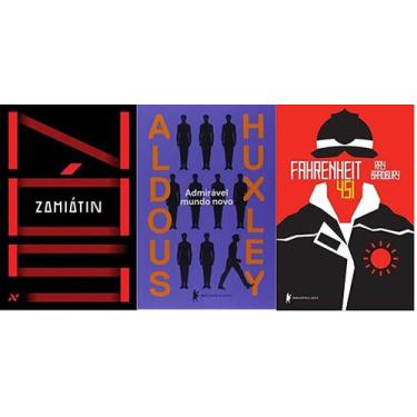 Imagem de KIT 3 LIVROS NOS + Admirável mundo novo + Fahrenheit 451