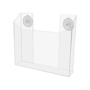 Imagem de Organizador de catálogo Marketing Holders de 21 cm de largura com ventosa suporte de literatura Newsletters Folhetos, catálogos, exibição de revistas, durável