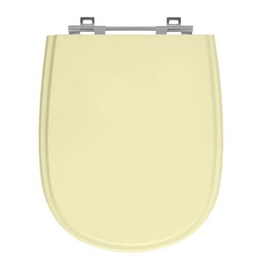 Imagem de Assento Laqueado Paris Bone Bege Claro Tampa Para Vaso Ideal