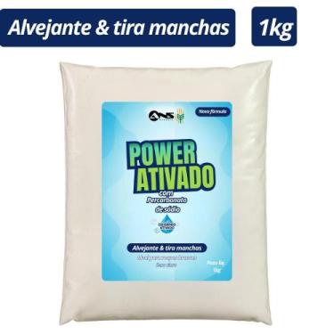 Imagem de Percarbonato de Sódio com Oxigênio Ativado Tira Manchas Potente 1kg - 