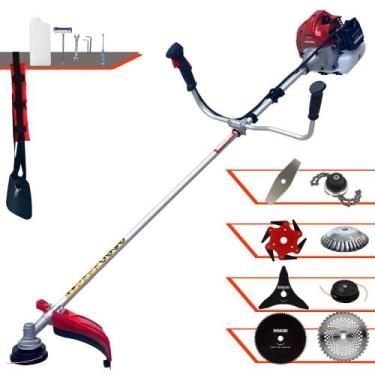 Imagem de Aparador de Grama Kawashima BCJ431L À Gasolina 2T 43cc 1,7HP 10.000rpm