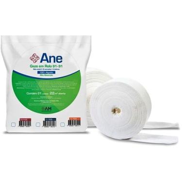 Imagem de Compressa Gaze Ane 9 fios Rolo 91cmx91m - unidade - American Medical
