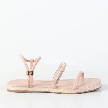 Imagem de Sandália Via Marte Rasteira 11000801 Bege, Bege, Macadamia, 38