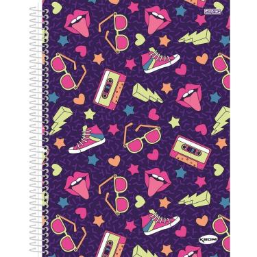 Imagem de Caderno Univ. 10 Matérias Kbom 200Fls Capa 13 - São Domingos